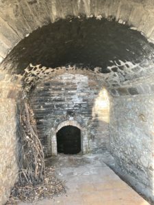 One of the ancient furnaces used for over 1,000 years to bake cotto