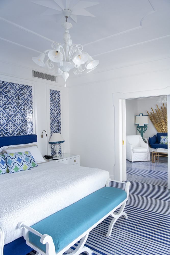 Prestige room with Positano view bedroom